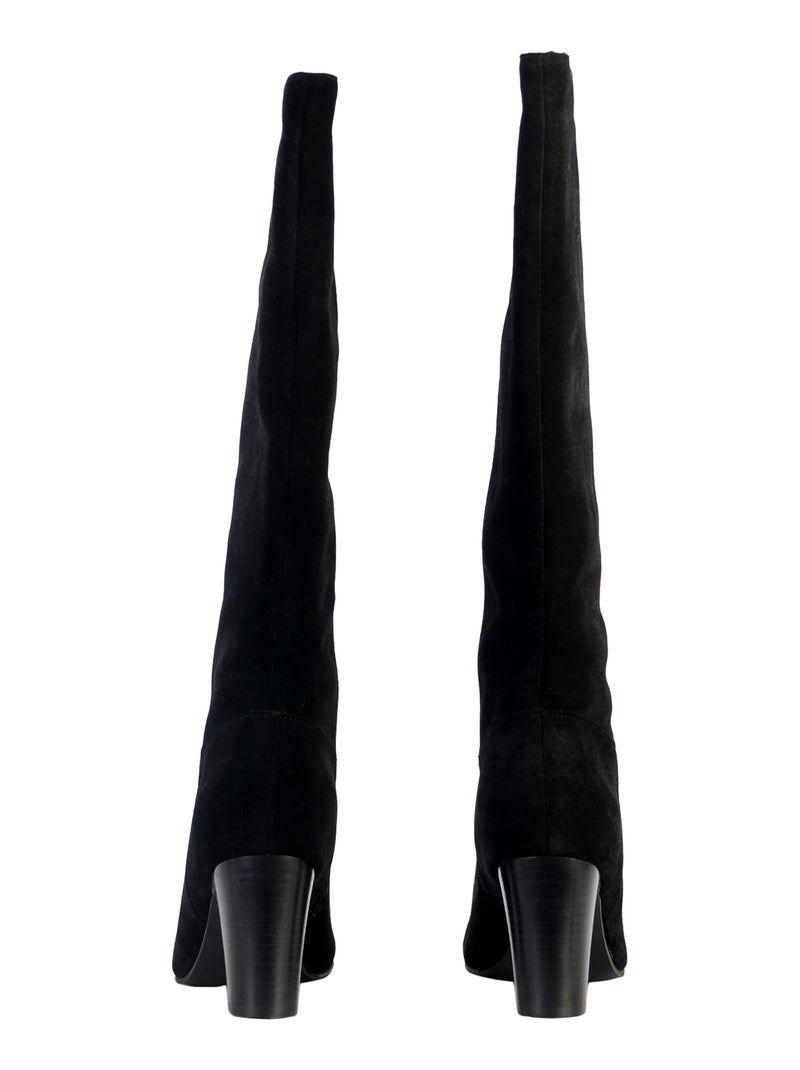 Botte Cuir Emilie Karston Iliette Noir - Kiabi