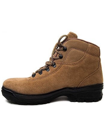 BOTTE CUIR NATUREL BEIGE