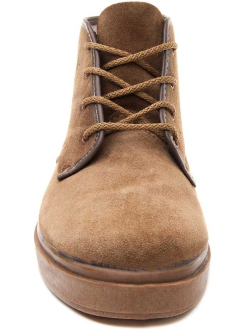 Botte Cuir Naturel Northome Marron - Kiabi