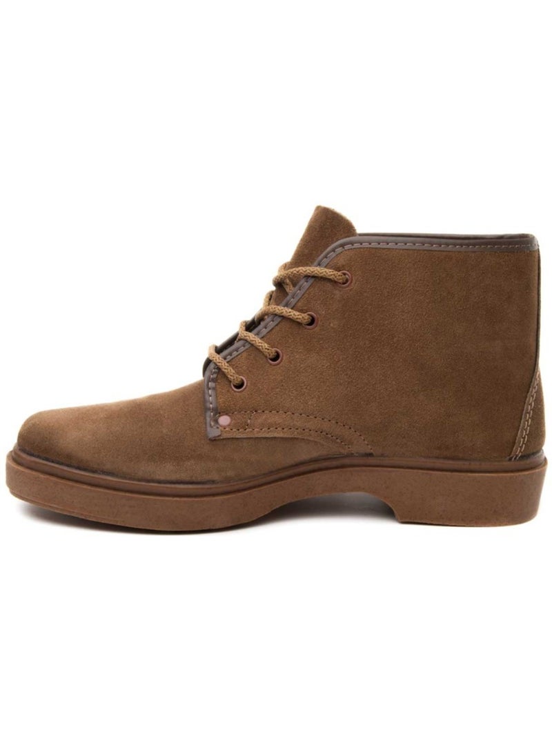 Botte Cuir Naturel Northome Marron - Kiabi