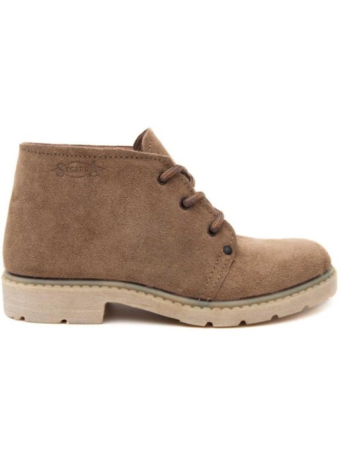 Botte Cuir Naturel Northome - Kiabi Botte Cuir Naturel Northome - Kiabi
