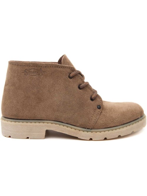 Botte Cuir Naturel Northome - Kiabi Botte Cuir Naturel Northome - Kiabi