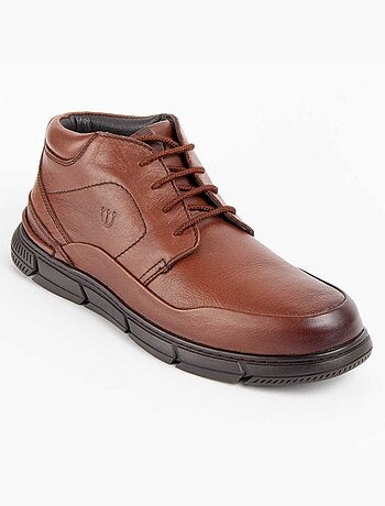 Botte Cuir Naturel Purapiel