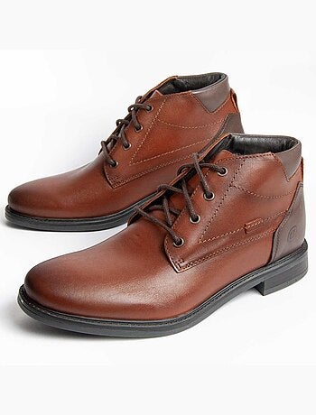 Botte Cuir Naturel Purapiel