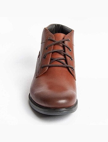 Botte Cuir Naturel Purapiel