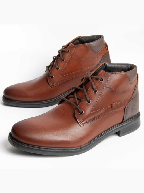 Botte Cuir Naturel Purapiel - Kiabi