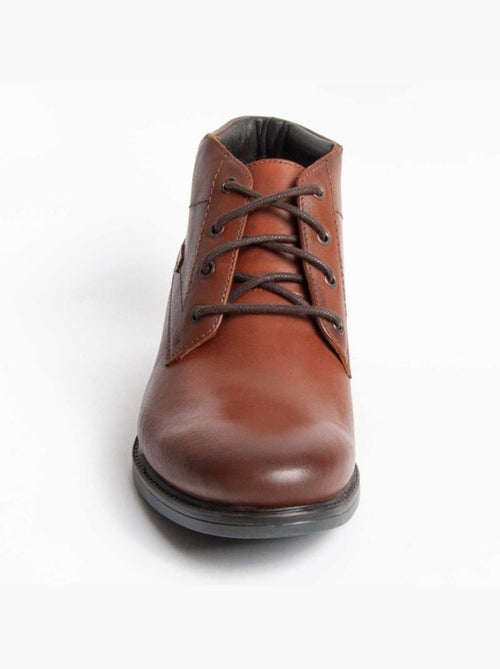 Botte Cuir Naturel Purapiel - Kiabi
