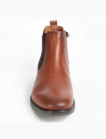 Botte Cuir Naturel Purapiel