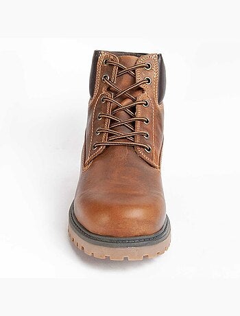 Botte Cuir Naturel Purapiel