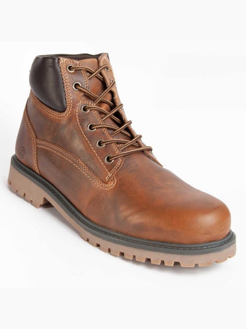 Botte Cuir Naturel Purapiel - Kiabi