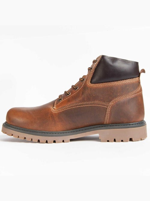 Botte Cuir Naturel Purapiel - Kiabi