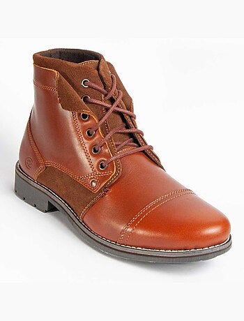 Botte Cuir Naturel Purapiel