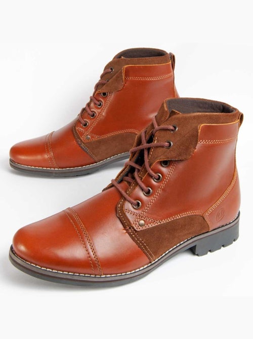Botte Cuir Naturel Purapiel - Kiabi