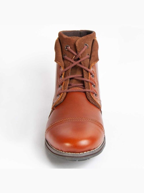 Botte Cuir Naturel Purapiel - Kiabi