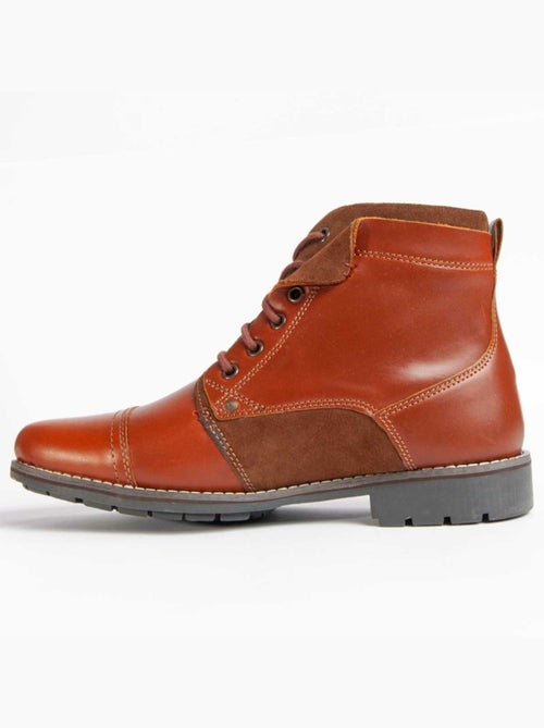 Botte Cuir Naturel Purapiel - Kiabi