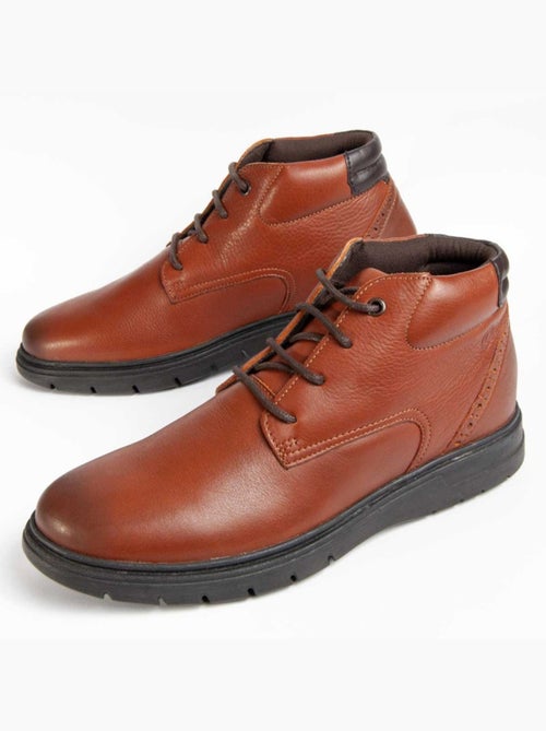 Botte Cuir Naturel Purapiel - Kiabi