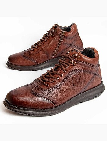 Botte Cuir Naturel Purapiel