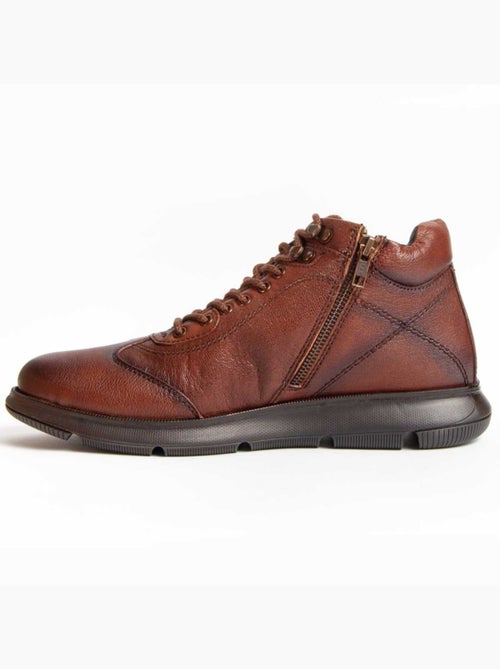 Botte Cuir Naturel Purapiel - Kiabi