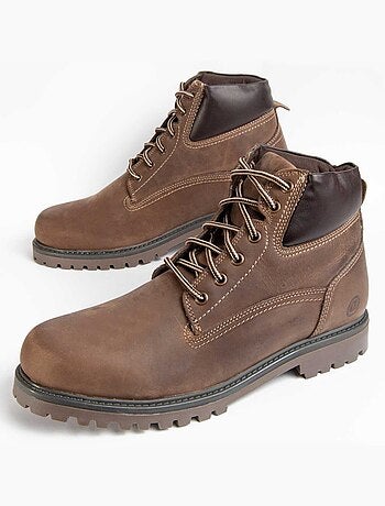 Botte Cuir Naturel Purapiel