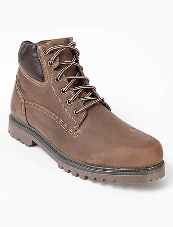 Botte Cuir Naturel Purapiel