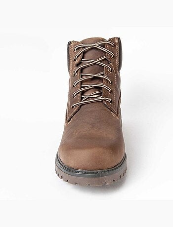 Botte Cuir Naturel Purapiel
