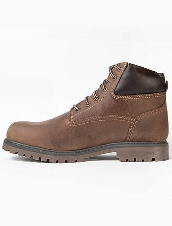 Botte Cuir Naturel Purapiel