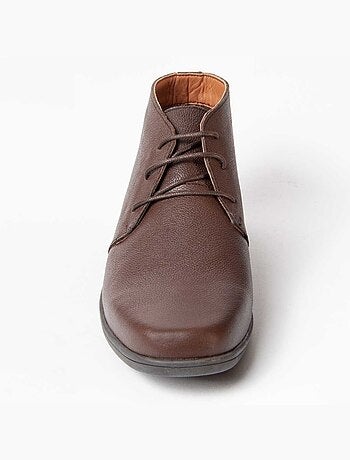Botte Cuir Naturel Purapiel