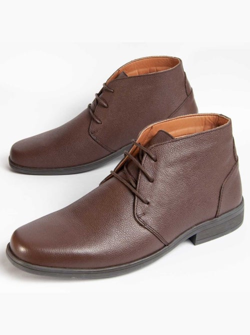 Botte Cuir Naturel Purapiel - Kiabi