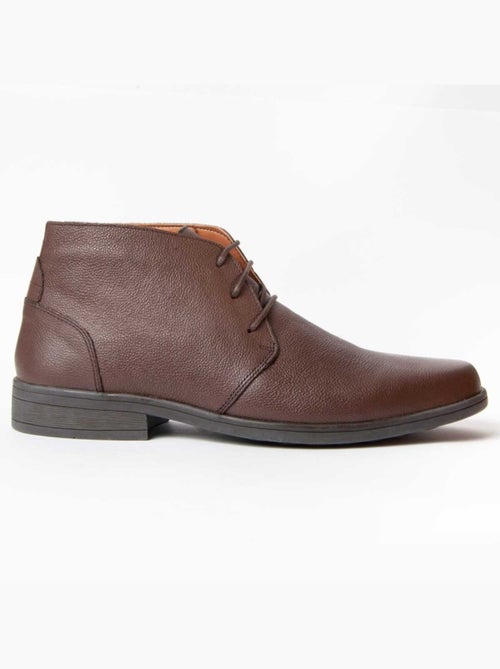 Botte Cuir Naturel Purapiel - Kiabi