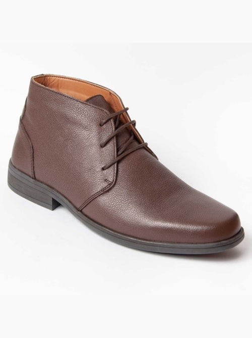 Botte Cuir Naturel Purapiel - Kiabi