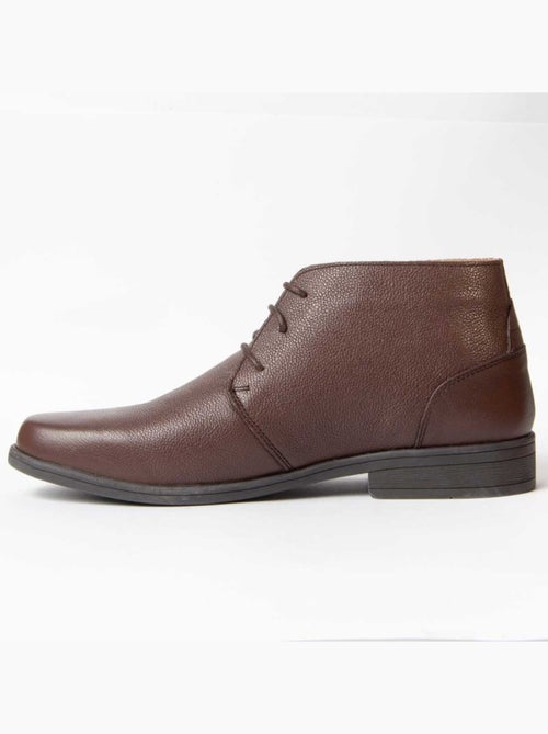 Botte Cuir Naturel Purapiel - Kiabi