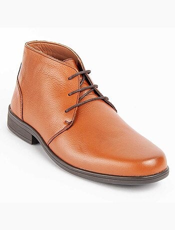 Botte Cuir Naturel Purapiel