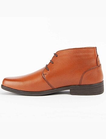 Botte Cuir Naturel Purapiel