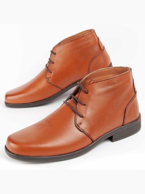 Botte Cuir Naturel Purapiel - Kiabi
