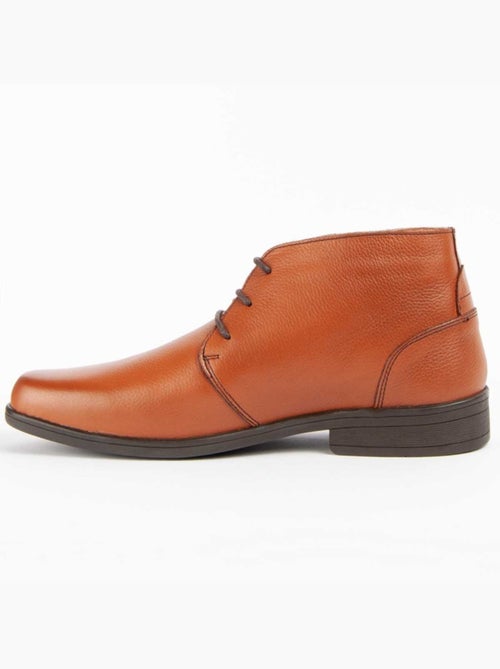 Botte Cuir Naturel Purapiel - Kiabi