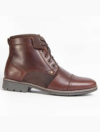 Botte Cuir Naturel Purapiel