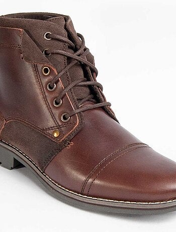Botte Cuir Naturel Purapiel