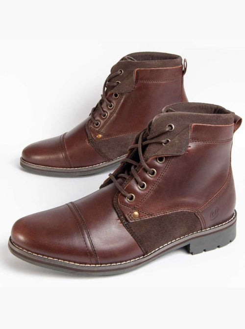 Botte Cuir Naturel Purapiel - Kiabi