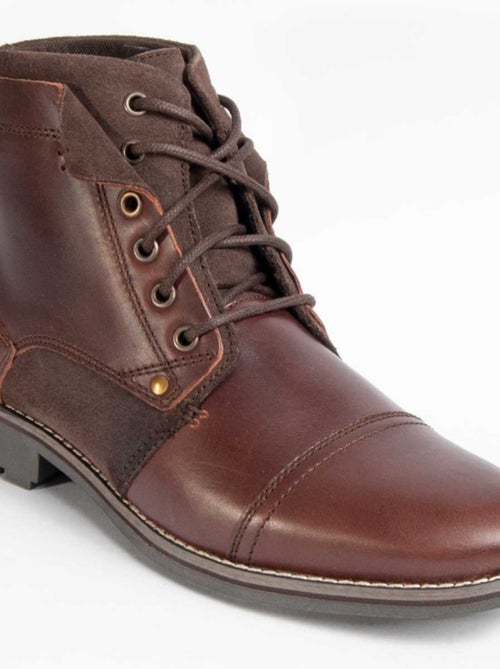 Botte Cuir Naturel Purapiel - Kiabi