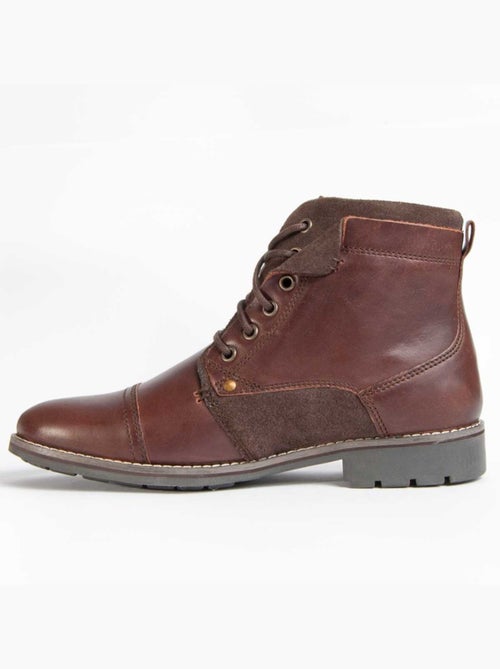 Botte Cuir Naturel Purapiel - Kiabi