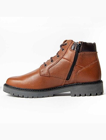 Botte Cuir Naturel Purapiel