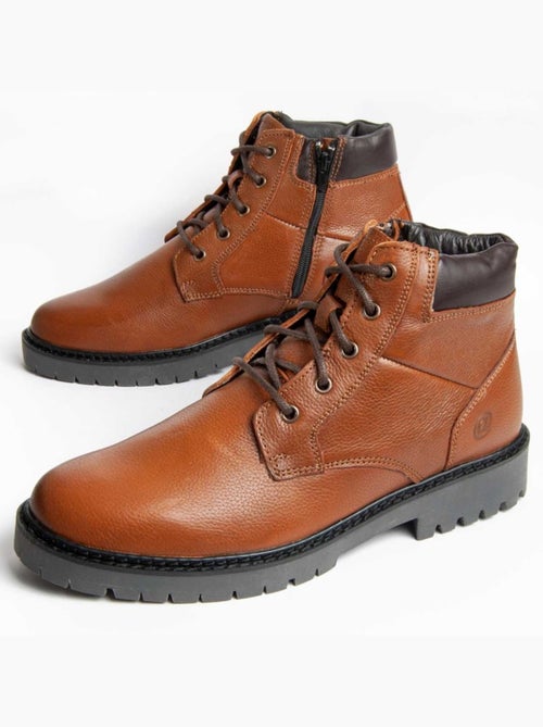 Botte Cuir Naturel Purapiel - Kiabi