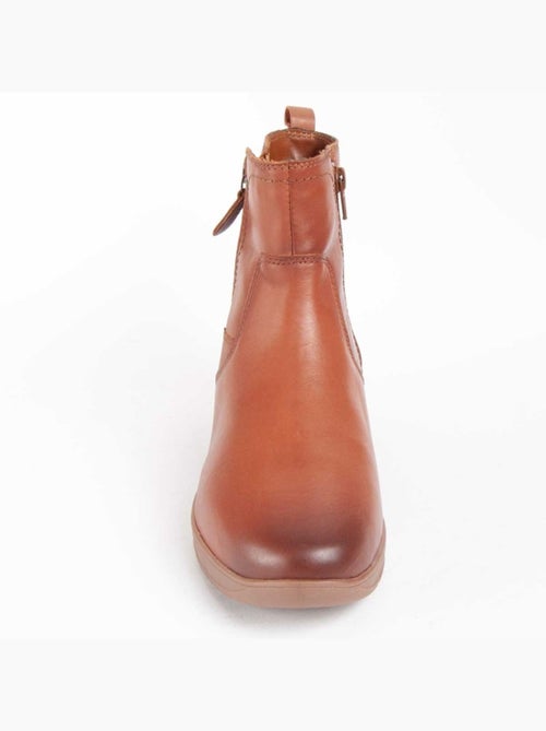 Botte Cuir Naturel Purapiel - Kiabi