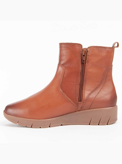 Botte Cuir Naturel Purapiel - Kiabi