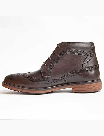 Botte Cuir Naturel Purapiel