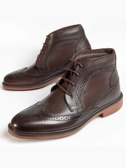 Botte Cuir Naturel Purapiel - Kiabi