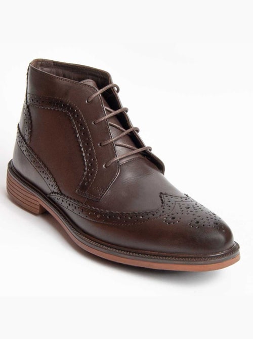 Botte Cuir Naturel Purapiel - Kiabi