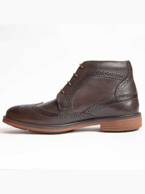 Botte Cuir Naturel Purapiel - Kiabi