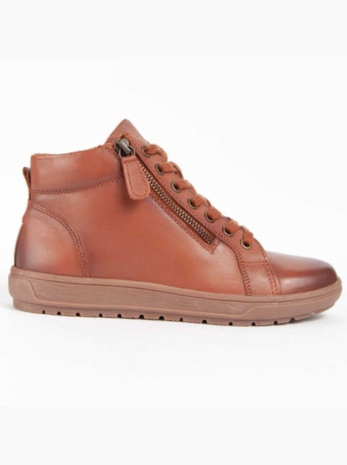 Botte Cuir Naturel Purapiel - Kiabi