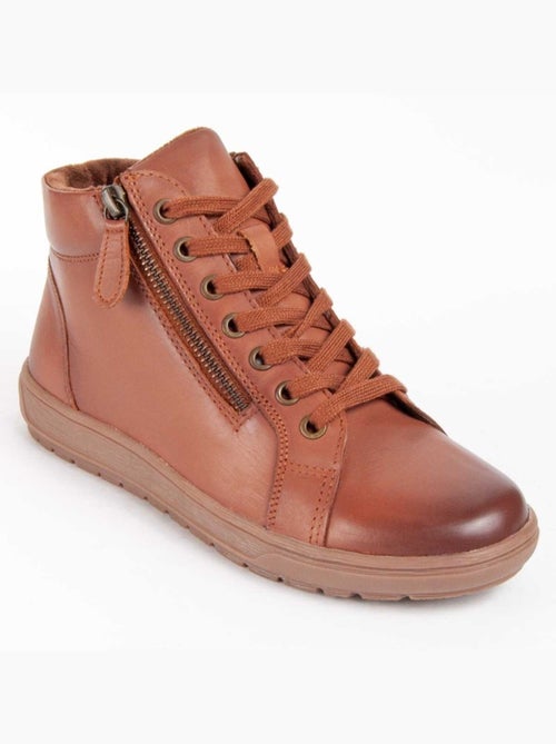 Botte Cuir Naturel Purapiel - Kiabi